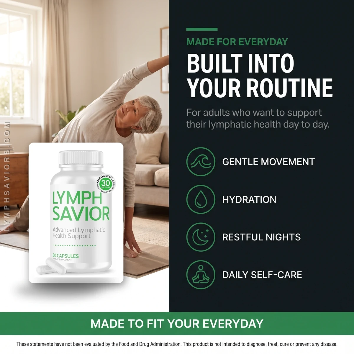Who Lymph Savior is for — everyday use